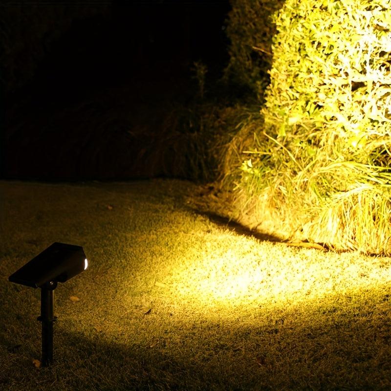 Solar Tree Spotlight Outdoor Landscape Lighting for Garden Villa