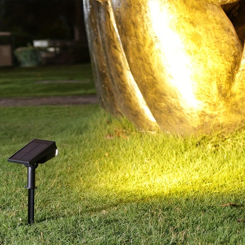Solar Tree Spotlight Outdoor Landscape Lighting for Garden Villa