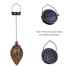 1pc Garden Solar Landscape Light LED Lantern Outdoor Hanging Waterproof Light