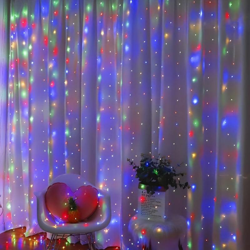 Fairy Curtain Lights USB String Lights Remote Control
