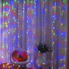 Fairy Curtain Lights USB String Lights Remote Control