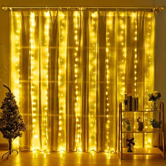 Fairy Curtain Lights USB String Lights Remote Control