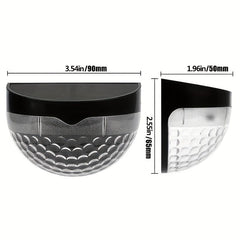 2 Pack Solar Fence Lights Outdoor Waterproof Deck Lights