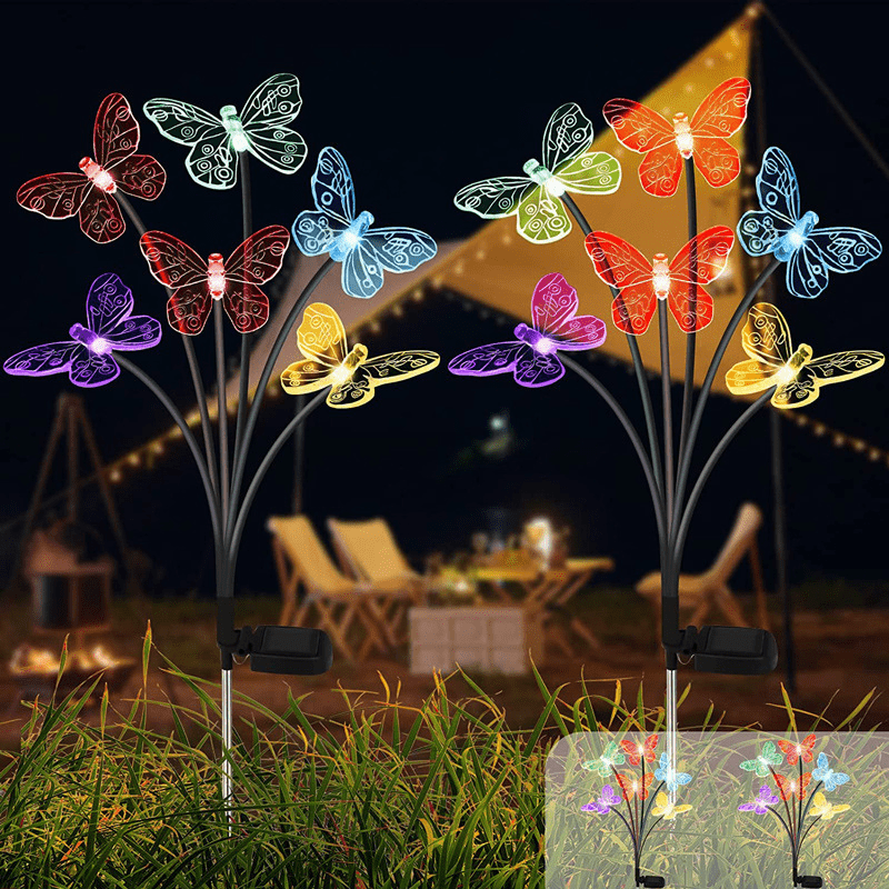 Butterfly Solar Light Outdoor Waterproof LED Decorative Lamp
