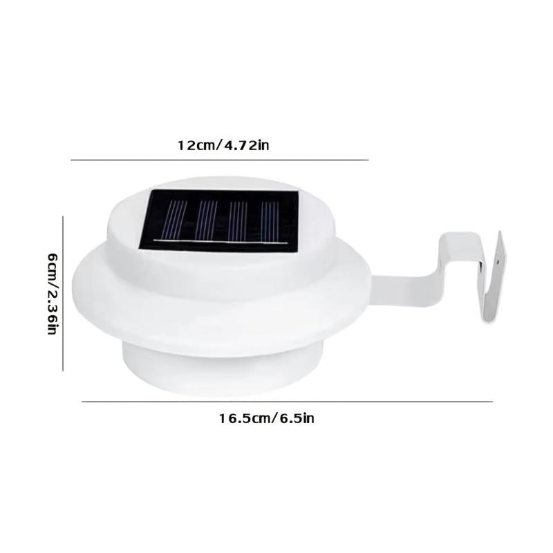 1pc Solar Fence Light LED Waterproof Landscape Lighting