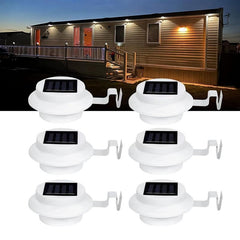 1pc Solar Fence Light LED Waterproof Landscape Lighting