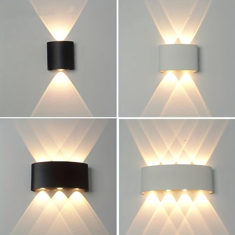 LED Outdoor Wall Lamp IP65 Waterproof Aluminum AC86-265