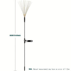 Solar Firework Lights Garden Decor Fairy Lights Outdoor Waterproof Lawn Lamp