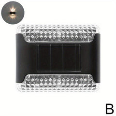 Solar Wall Sconce Outdoor Waterproof LED Light for Garden Patio Yard