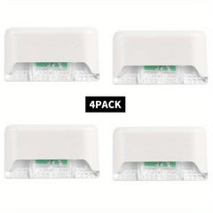 4pcs Solar Fence Wall Light Outdoor Garden Waterproof Wall Railing Corridor
