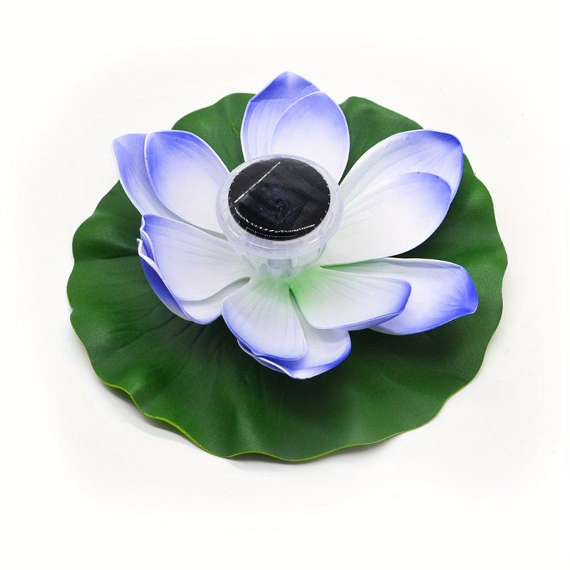 Solar Floating Lotus Light for Garden Pond Night Light