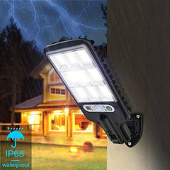 Remote Controlled Solar Post Light with Motion Sensor