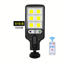 Remote Controlled Solar Post Light with Motion Sensor