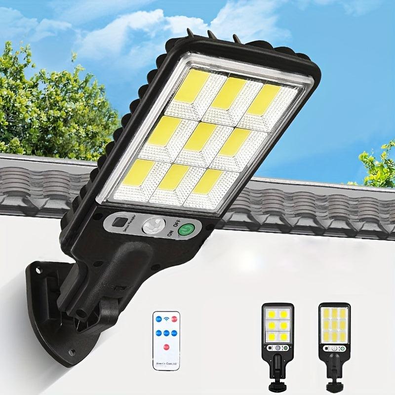 Remote Controlled Solar Post Light with Motion Sensor