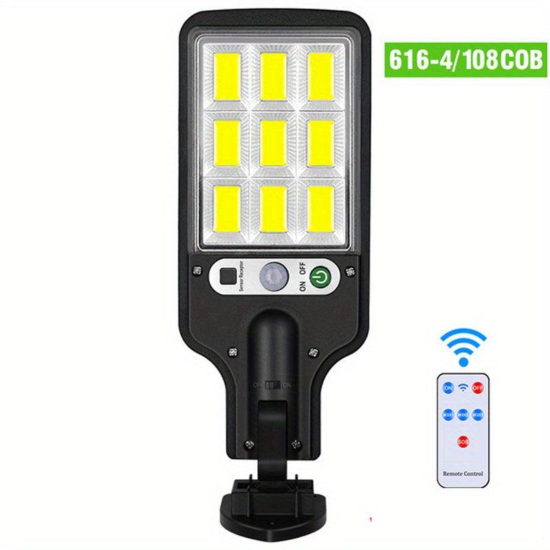 Remote Controlled Solar Post Light with Motion Sensor