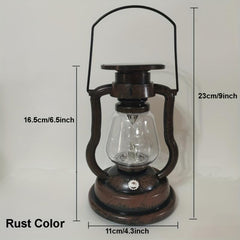 Solar Desk Lamp Tree Hanging Light Retro Kerosene Lamp Led Horse Lantern