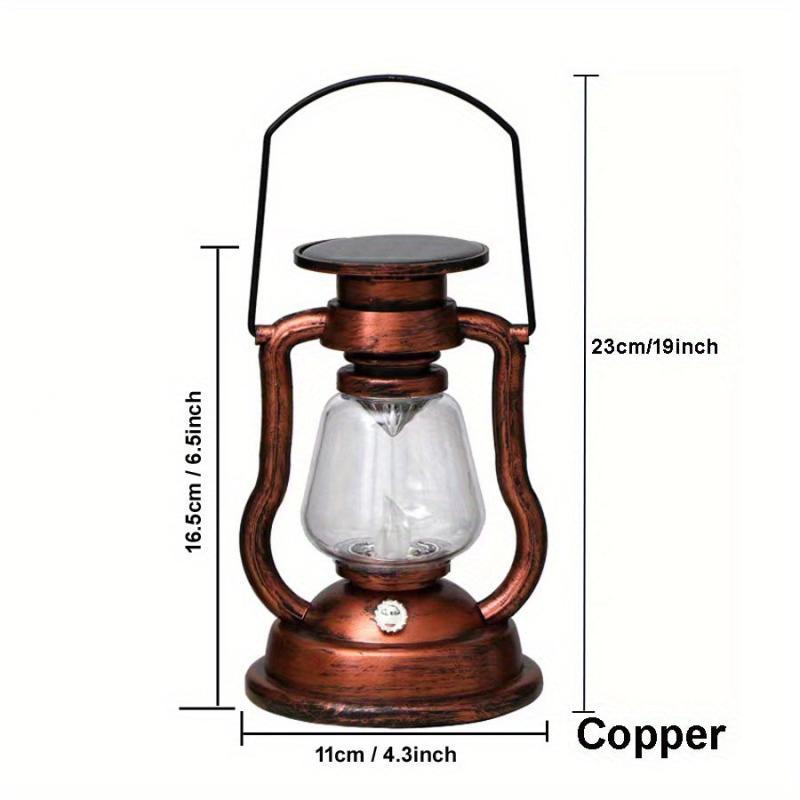 Solar Desk Lamp Tree Hanging Light Retro Kerosene Lamp Led Horse Lantern