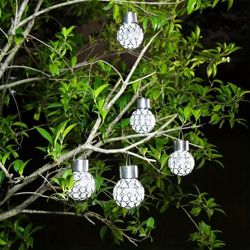 Solar Hanging Lamp Outdoor Waterproof LED Pendant Light