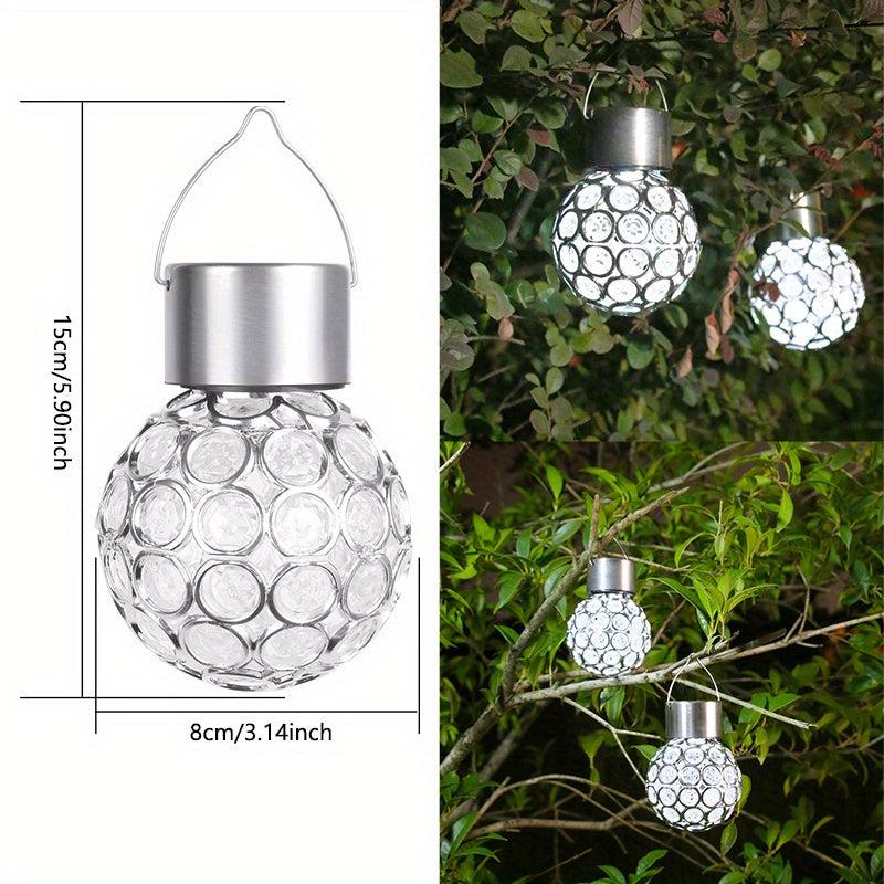 Solar Hanging Lamp Outdoor Waterproof LED Pendant Light