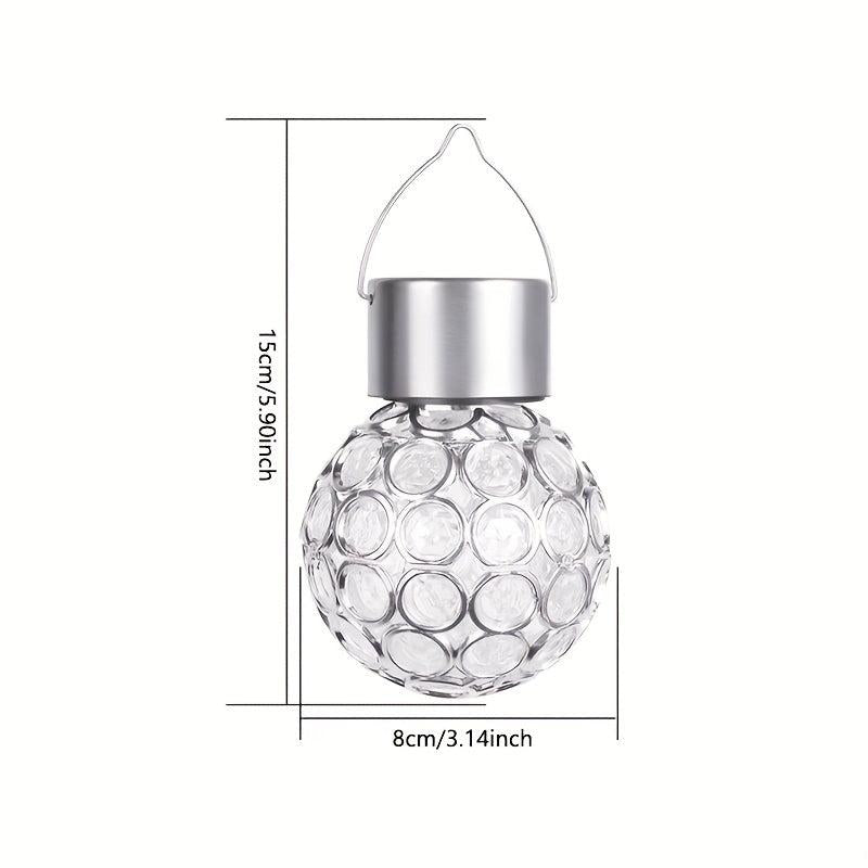 Solar Hanging Lamp Outdoor Waterproof LED Pendant Light