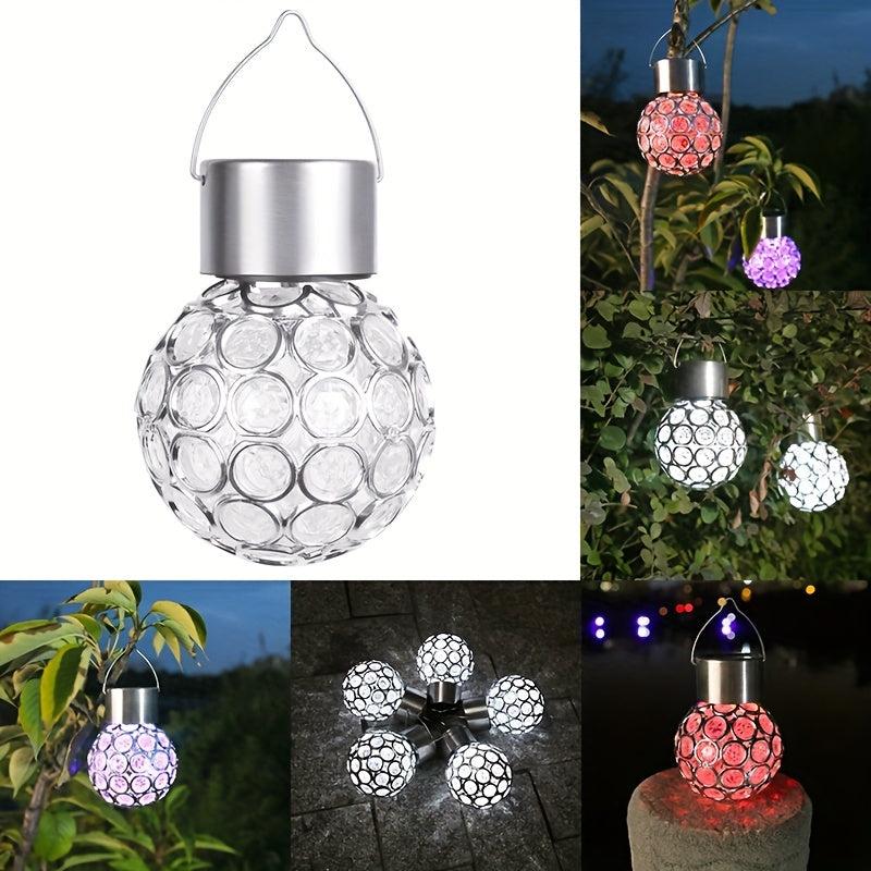 Solar Hanging Lamp Outdoor Waterproof LED Pendant Light