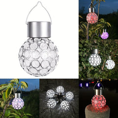 Solar Hanging Lamp Outdoor Waterproof LED Pendant Light