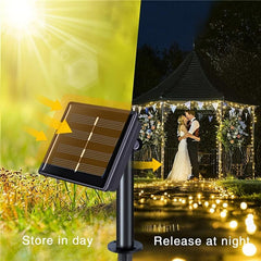 Waterproof Solar Christmas Garland Light String