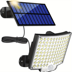 106LEDs Solar Outdoor Lights Motion Sensor IP65 Waterproof Solar Wall Light