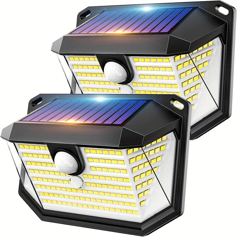 178 LED Solar Lights Outdoor Security Light with 3 Modes