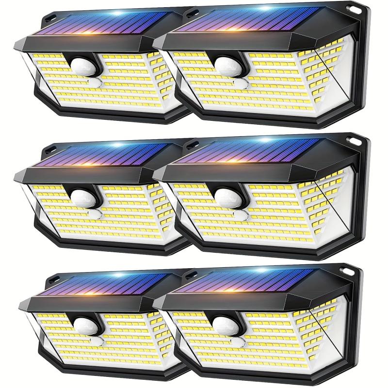178 LED Solar Lights Outdoor Security Light with 3 Modes