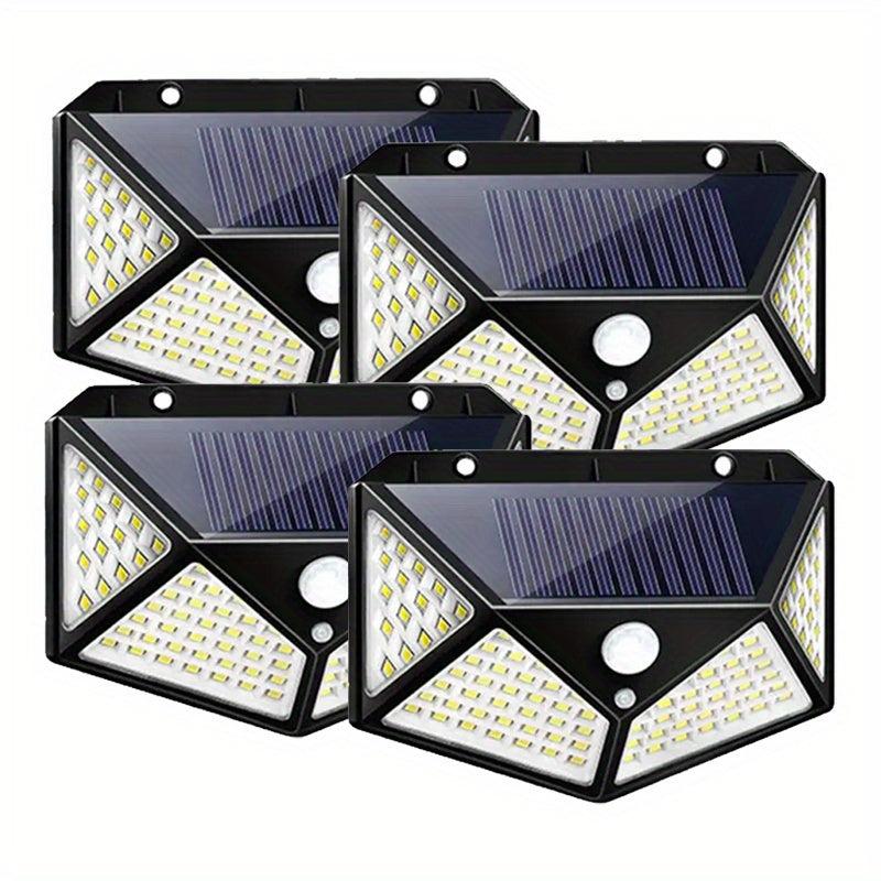 Solar Waterproof Wall Lamp Outdoor LED Lighting Exterior Light