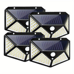 Solar Waterproof Wall Lamp Outdoor LED Lighting Exterior Light