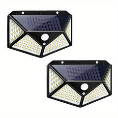 Solar Waterproof Wall Lamp Outdoor LED Lighting Exterior Light
