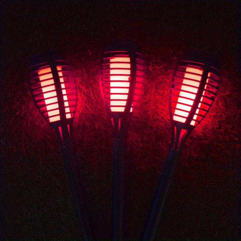 Solar Halloween Lights Outdoor Waterproof Torch Light for Pathway