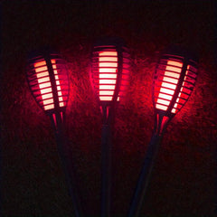 Solar Halloween Lights Outdoor Waterproof Torch Light for Pathway