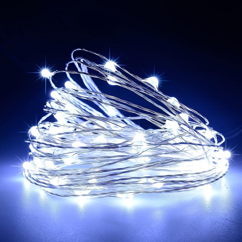 Solar Outdoor Fairy Lights 300LED Copper Wire String Lights Waterproof