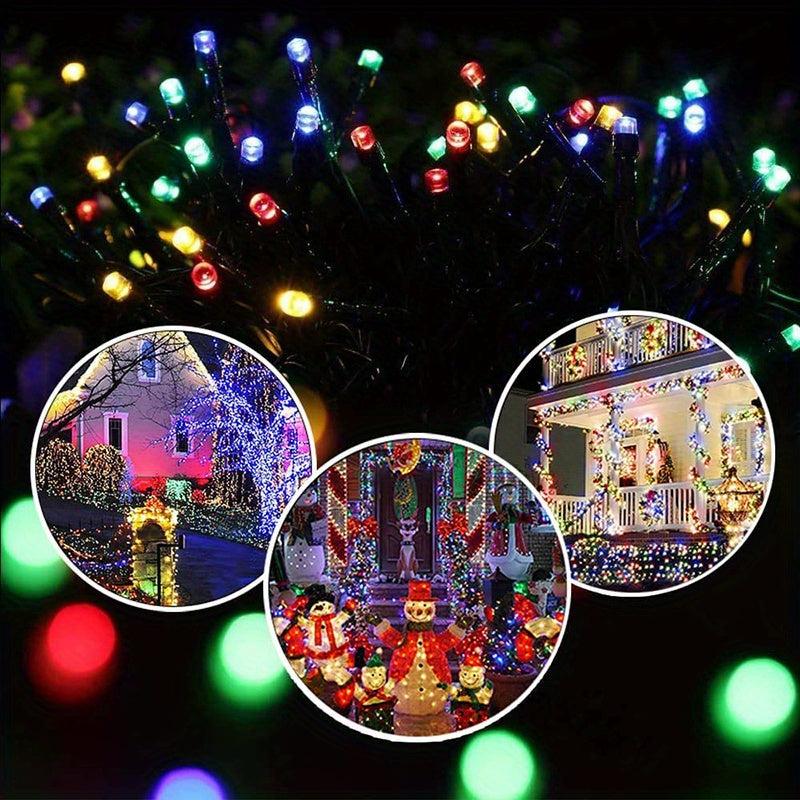 Solar Powered LED String Lights Outdoor Waterproof Fairy Lights