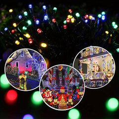 Solar Powered LED String Lights Outdoor Waterproof Fairy Lights