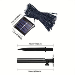 Solar Powered LED String Lights Outdoor Waterproof Fairy Lights