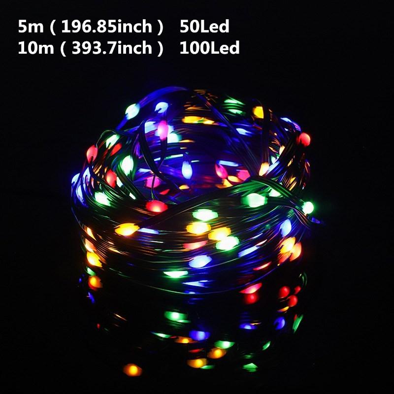 Remote Control Christmas Rope Light 50Led 5m/100Led 10m