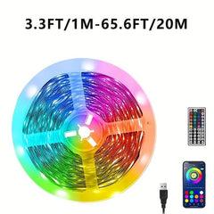 Smart LED Strip Lights 5050 RGB App Control Remote Music Sync