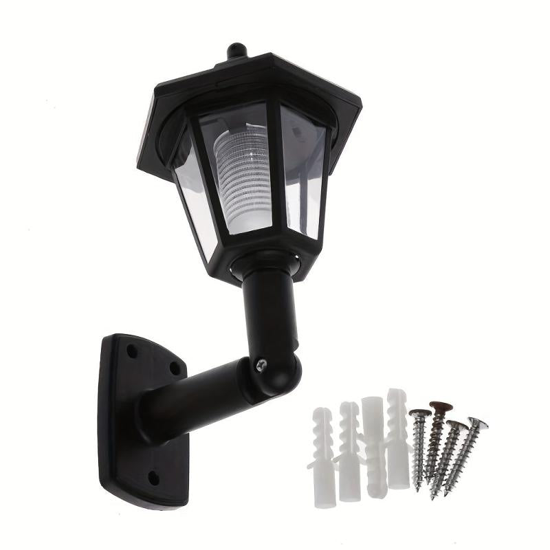 Retro Solar Hexagon Lights Floor Socket Hexagon Lawn Lights