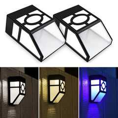 Solar Outdoor Wall Lights LED Garden Decoration Waterproof