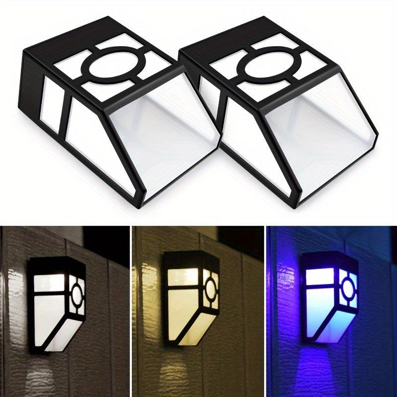 Solar Outdoor Wall Lights LED Garden Decoration Waterproof