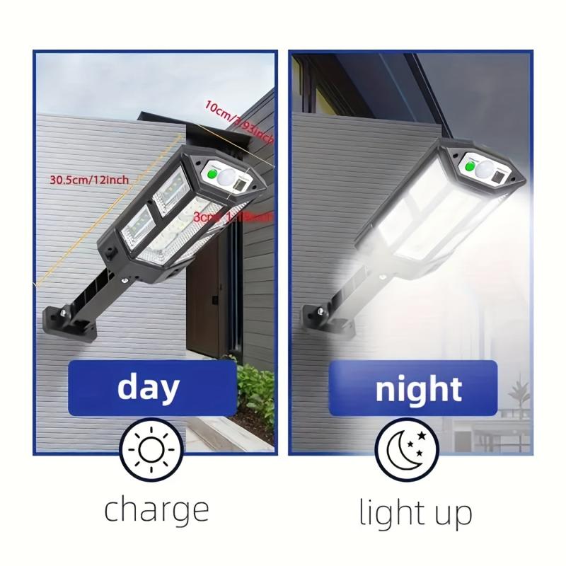 Solar Induction Wall Lamp 6500K LED Solar Wall Light IP65 Motion Sensor