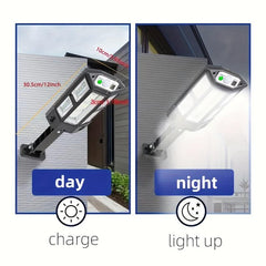 Solar Induction Wall Lamp 6500K LED Solar Wall Light IP65 Motion Sensor