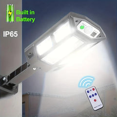 Solar Induction Wall Lamp 6500K LED Solar Wall Light IP65 Motion Sensor