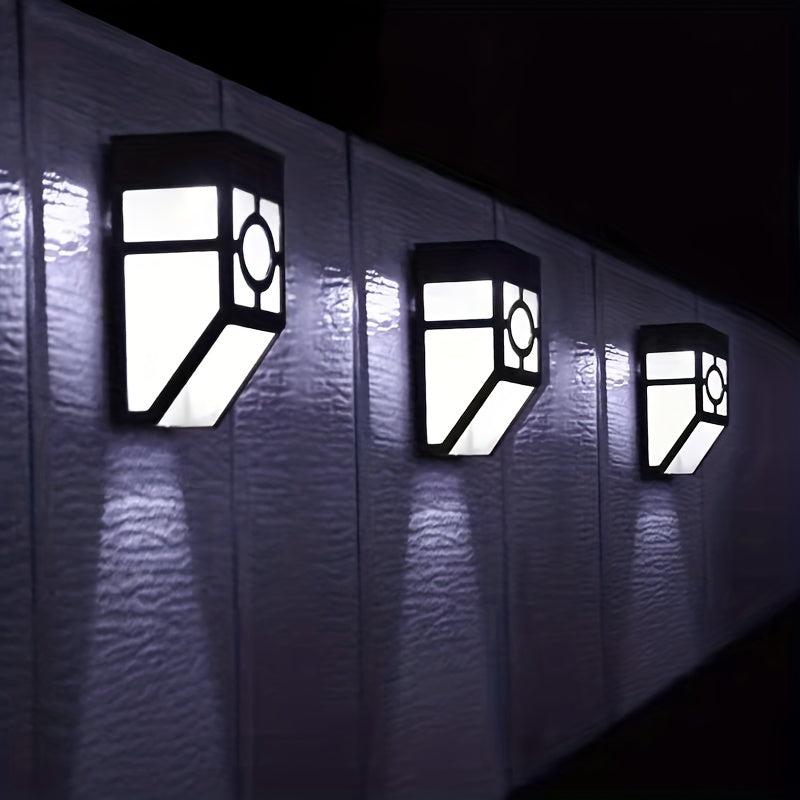 Solar Outdoor Wall Lights Waterproof LED Garden Decoration