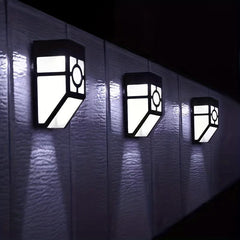 Solar Outdoor Wall Lights Waterproof LED Garden Decoration