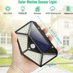 Solar Body Induction Wall Lamp for Outdoor Backyard Garden Fence Patio